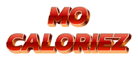 a logo with the words mo caloriesz on it